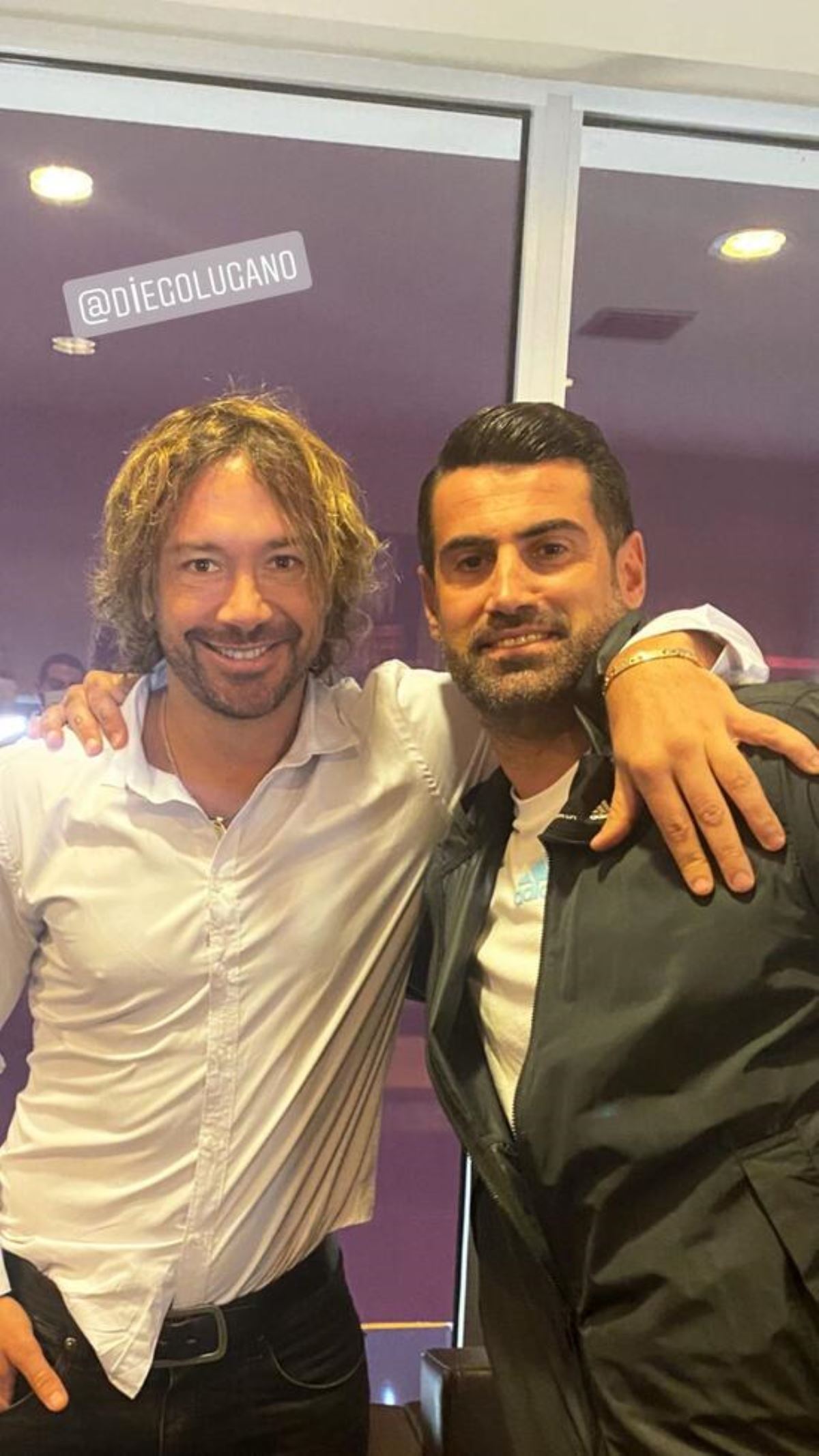 Diego Lugano'dan Aziz Yıldırım'a ziyaret