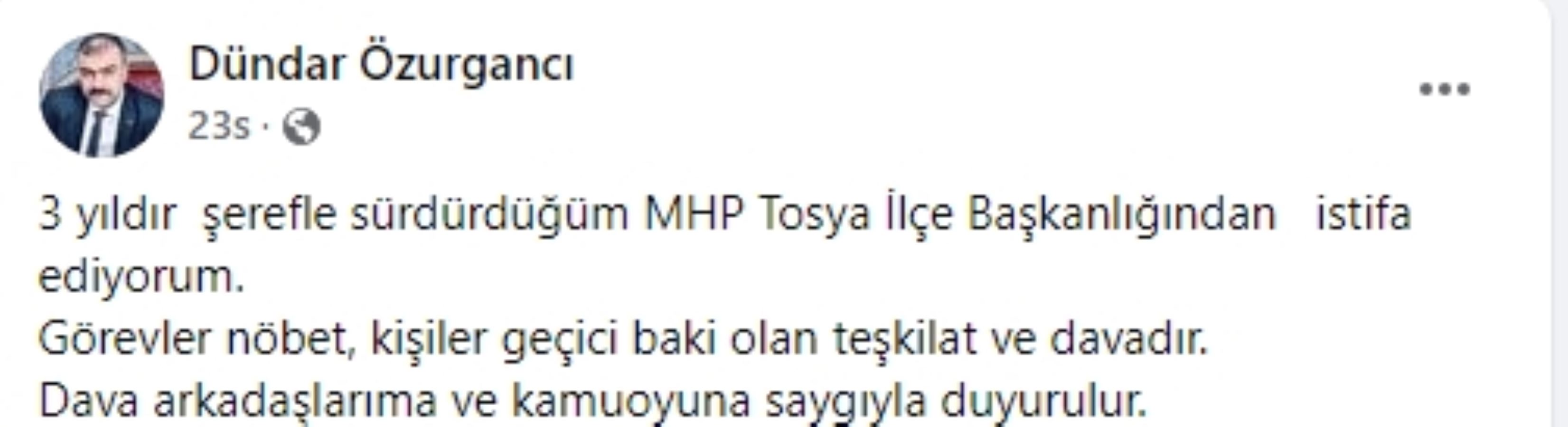 MHP'li başkanlardan peş peşe istifa