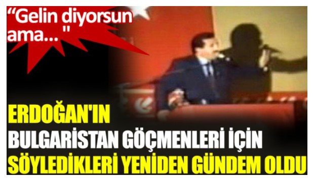 Erdoğan'ın eski tarihli göçmen açıklaması gündem oldu