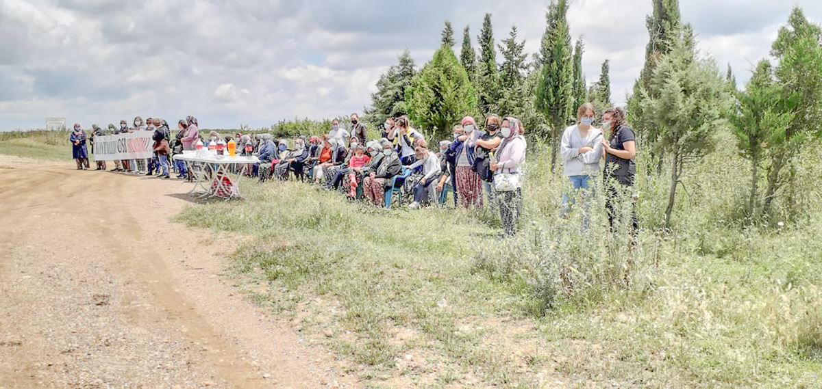 Kavacık halkı direnmeye devam ediyor