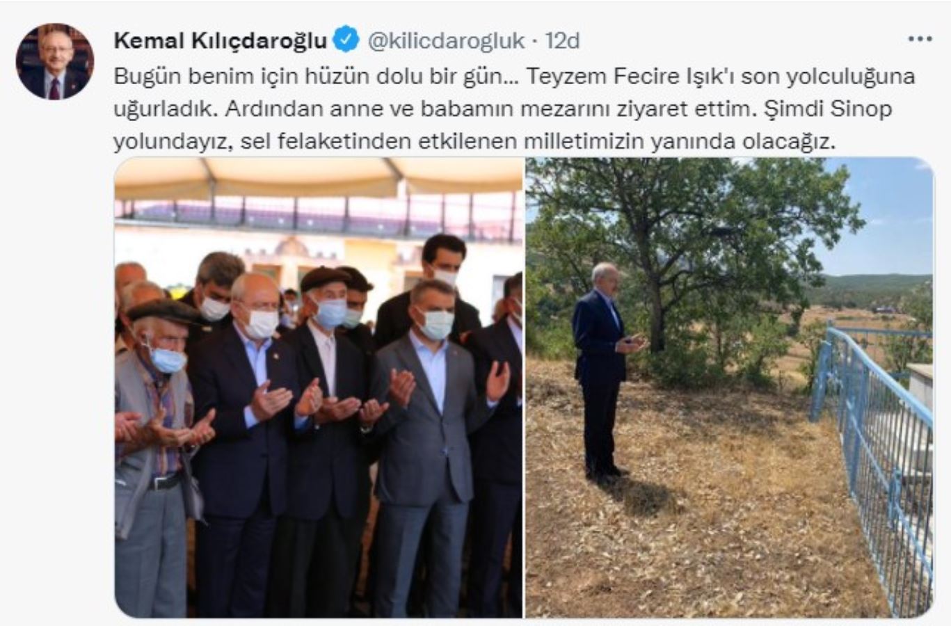 Kılıçdaroğlu'nun acı kaybı! "Benim için hüzün dolu bir gün…" sözleriyle paylaştı