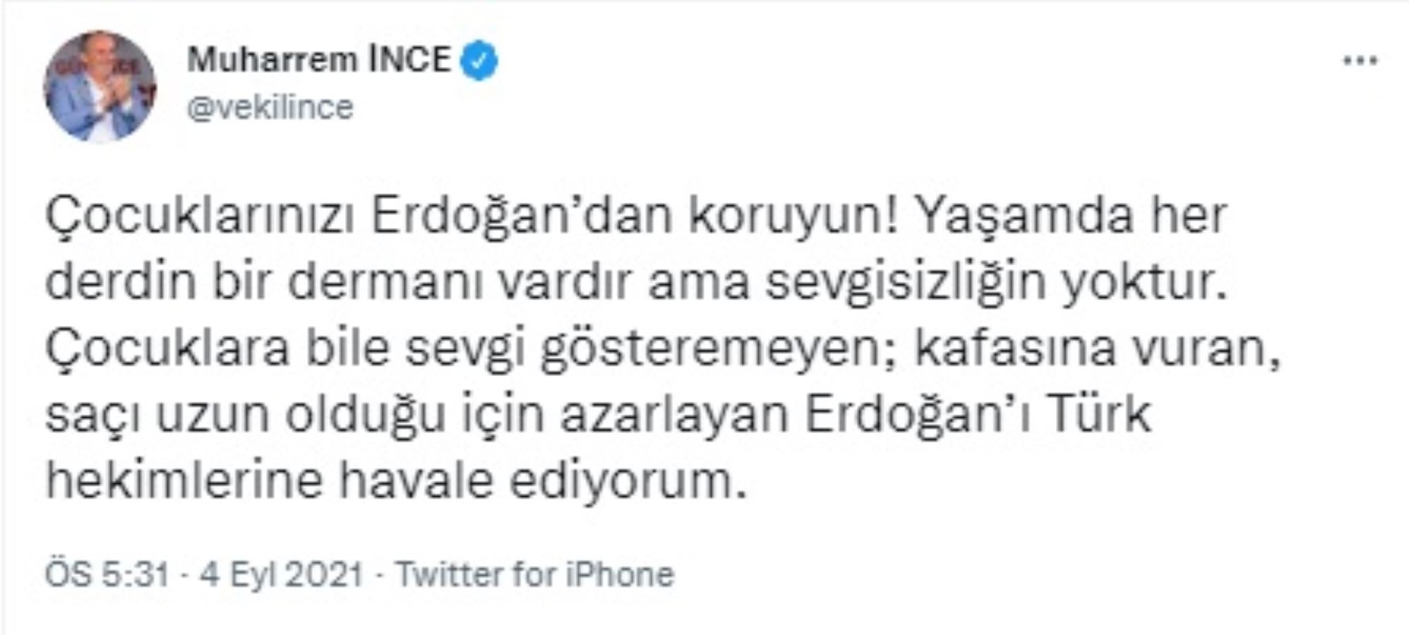 Erdoğan'a sert tepki: "Çocuklara böyle davranamazsın"