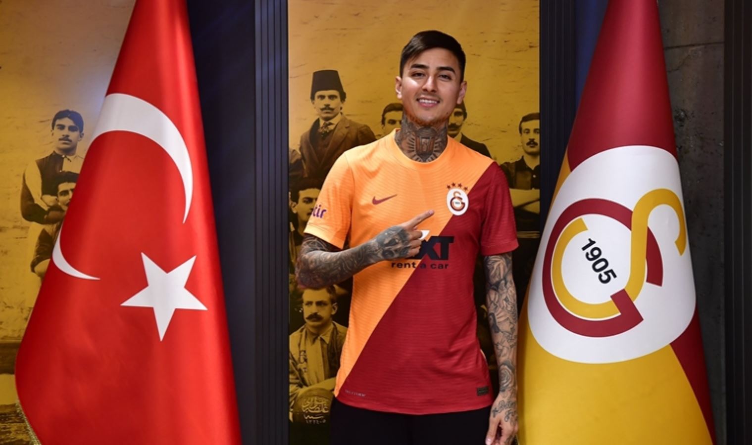 Galatasaray Erick Pulgar'ı açıkladı