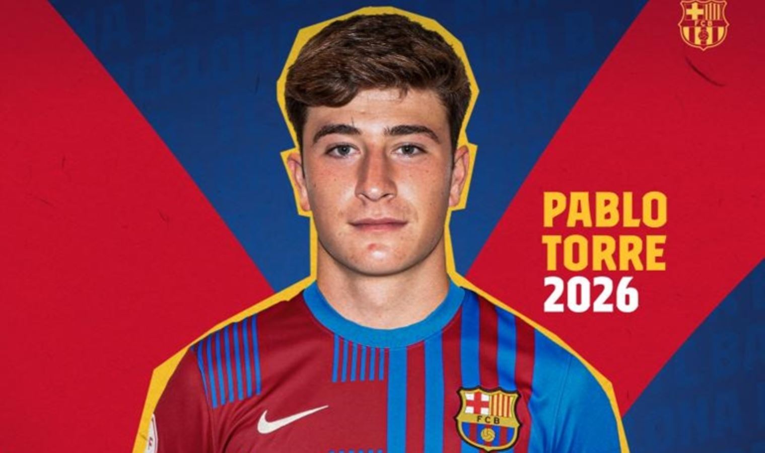 Barcelona Pablo Torre'yi renklerine bağladı