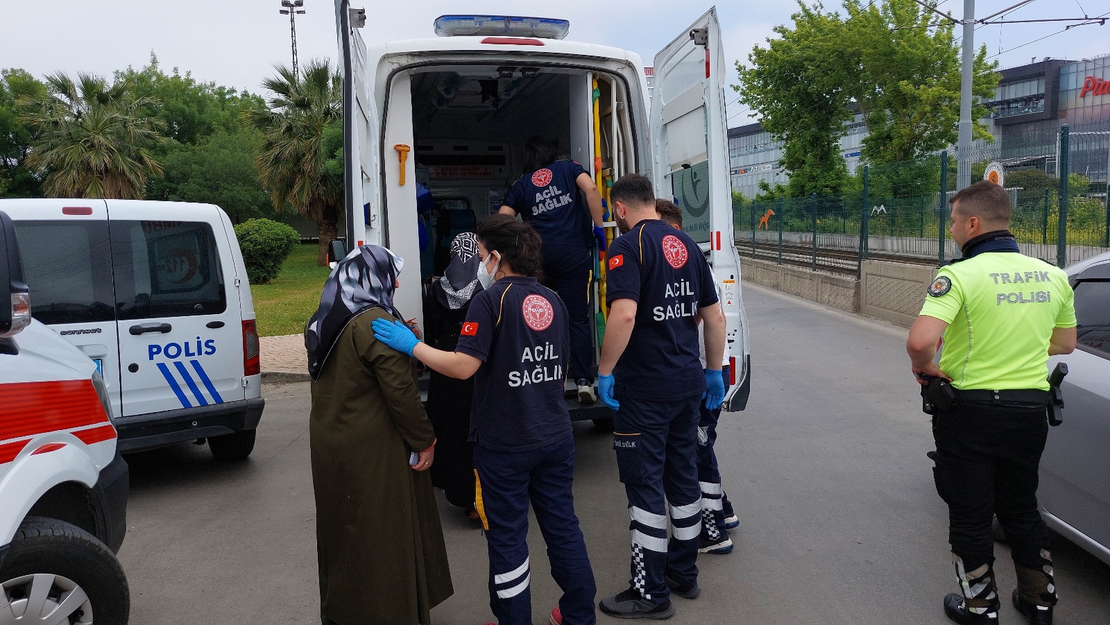 Samsun da zincirleme trafik kazası 5 yaralı Son Dakika Türkiye