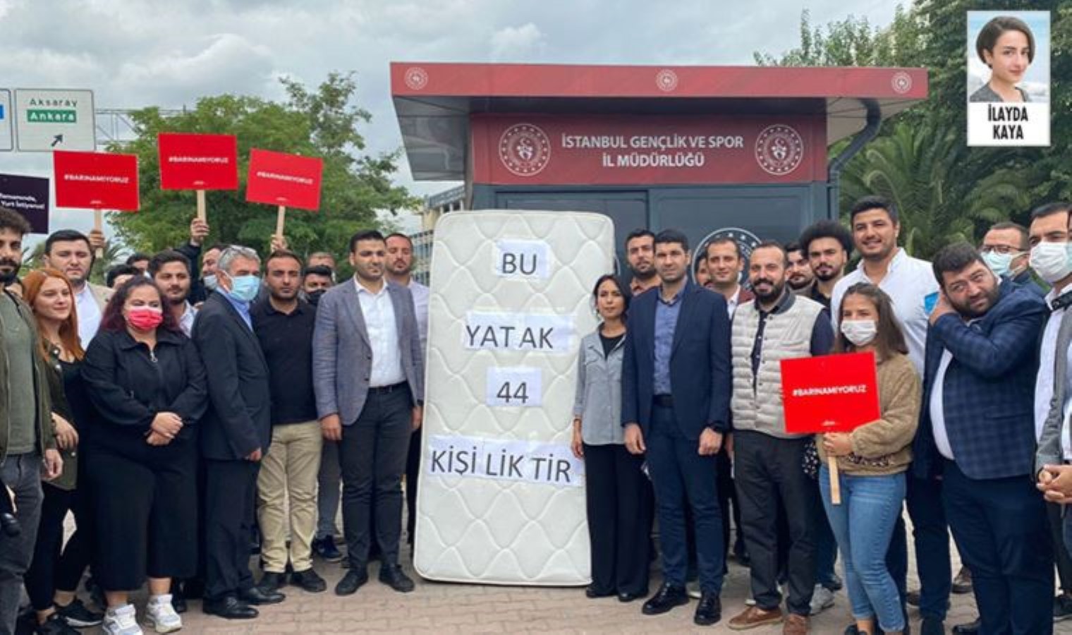 İstanbulda bir KYK yurdunun tek bir yatağına 44 öğrenci düşüyor