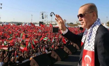 Erdoğan Filistin mitinginde de Gezi'ye çattı! 'O çapulculara bu ülkeyi...'