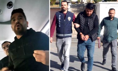 'Filistin şalı'ndan rahatsız olan servis şoförüne gözaltı