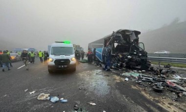 Kuzey Marmara Otoyolu'ndaki kazanın tanığı yaşadıklarını anlattı: 'Can pazarına döndü'