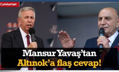 Mansur Yavaş'tan Turgut Altınok'un o iddialarına flaş cevap! 