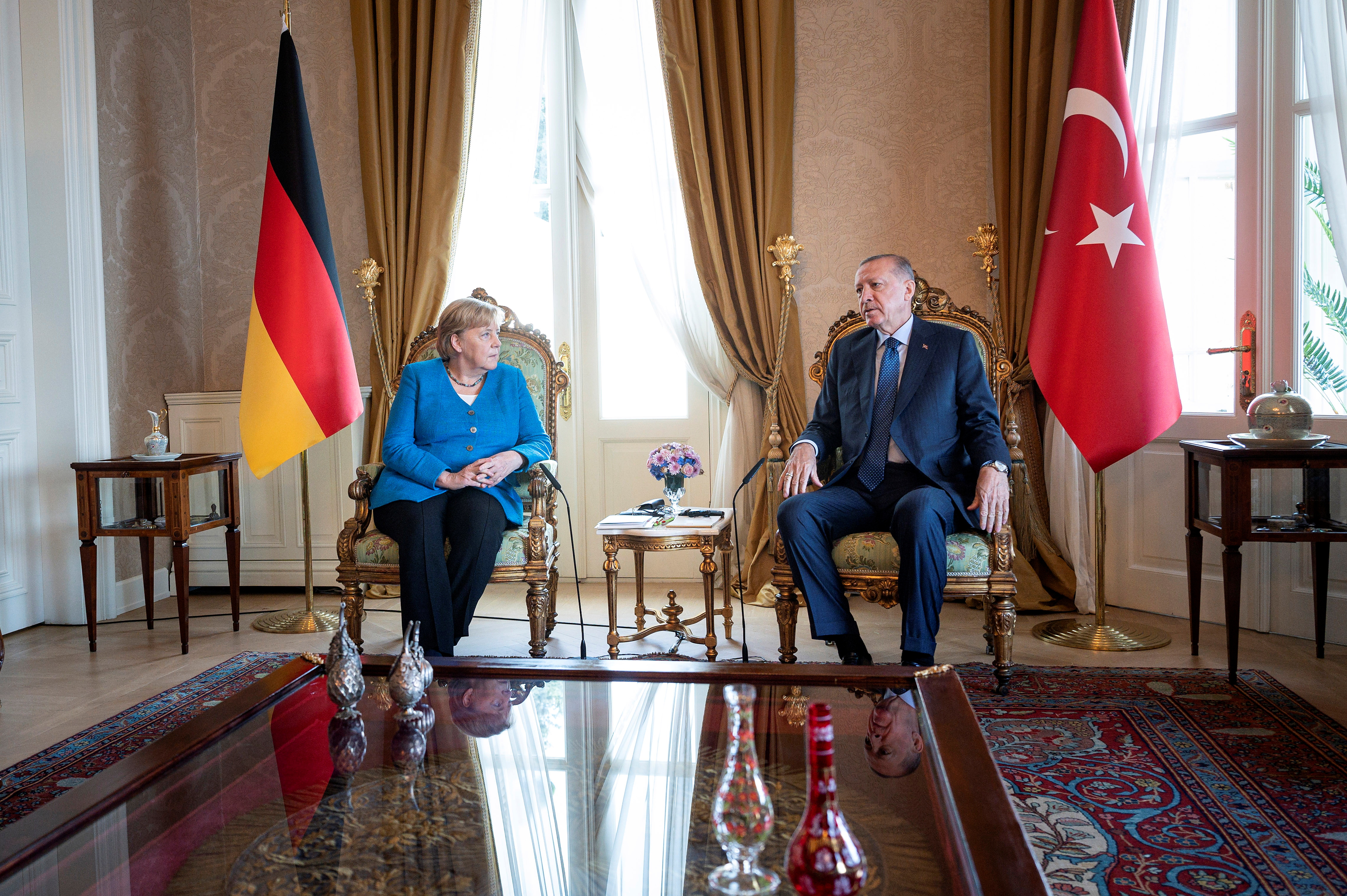 Angela Merkel'den Türkiye'ye veda ziyareti