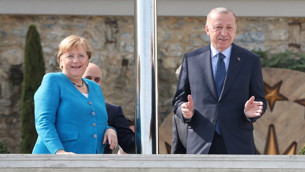 Angela Merkel'den Türkiye'ye veda ziyareti