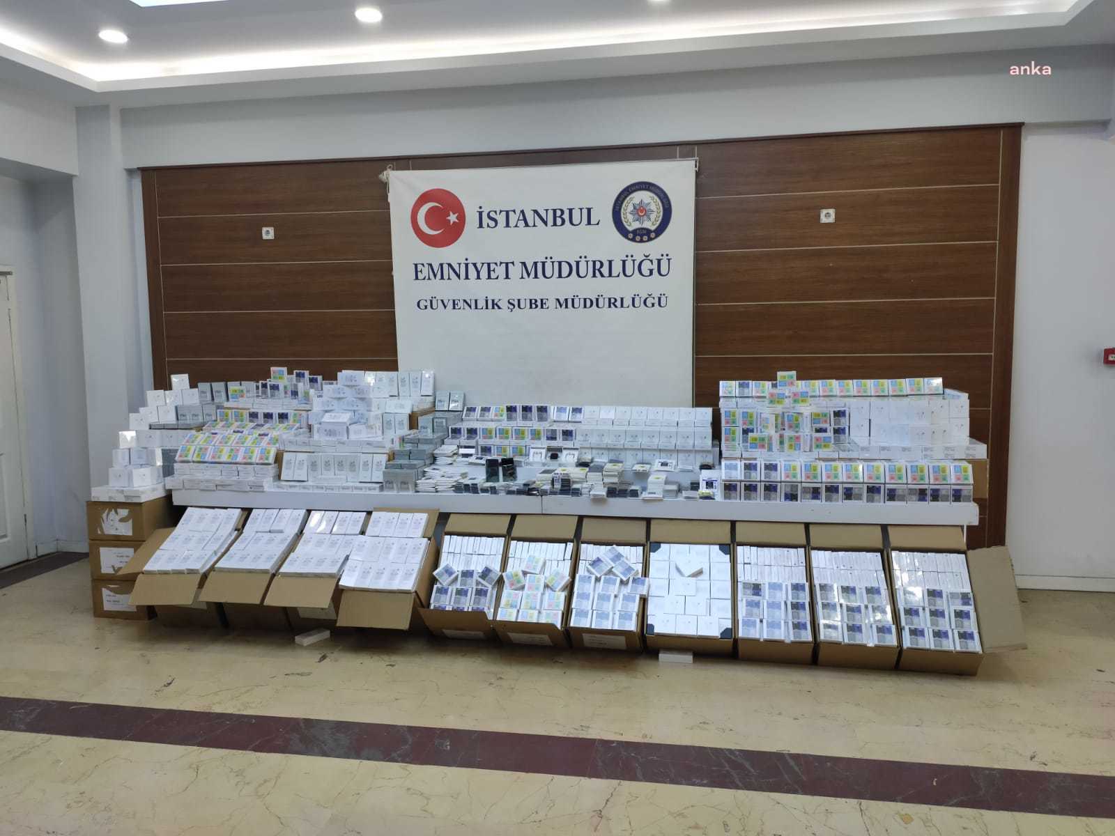 Son dakika: İstanbul'da 84 milyon lira değerinde taklit ürün ele geçirildi