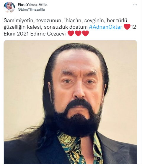 Adnan Oktar cezaevinde imaj değiştirdi