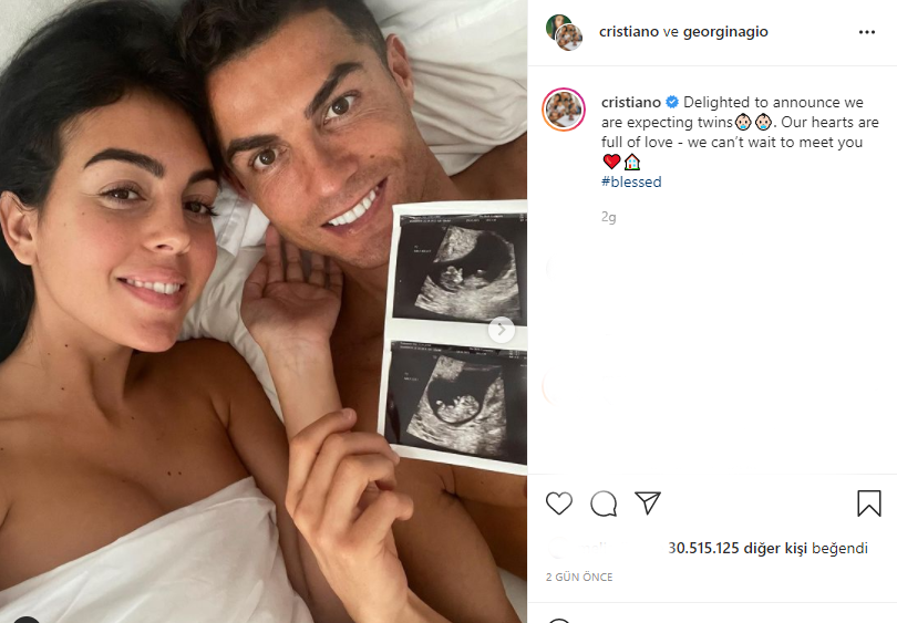 Cristiano Ronaldo'nun paylaşımı sosyal medyada ses getirdi