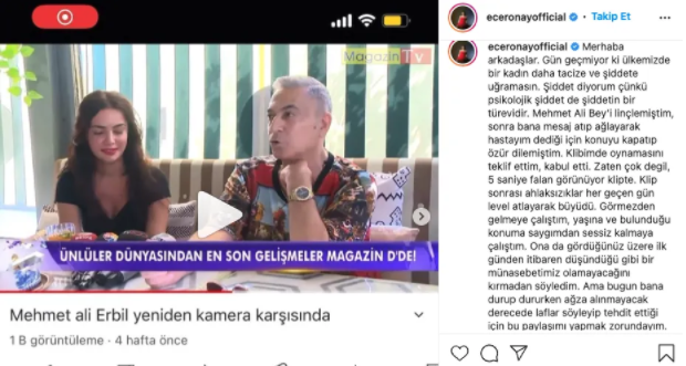 Mehmet Ali Erbil’den hakkındaki taciz iddiasına yanıt: Z kuşağının tuzağına düştüm