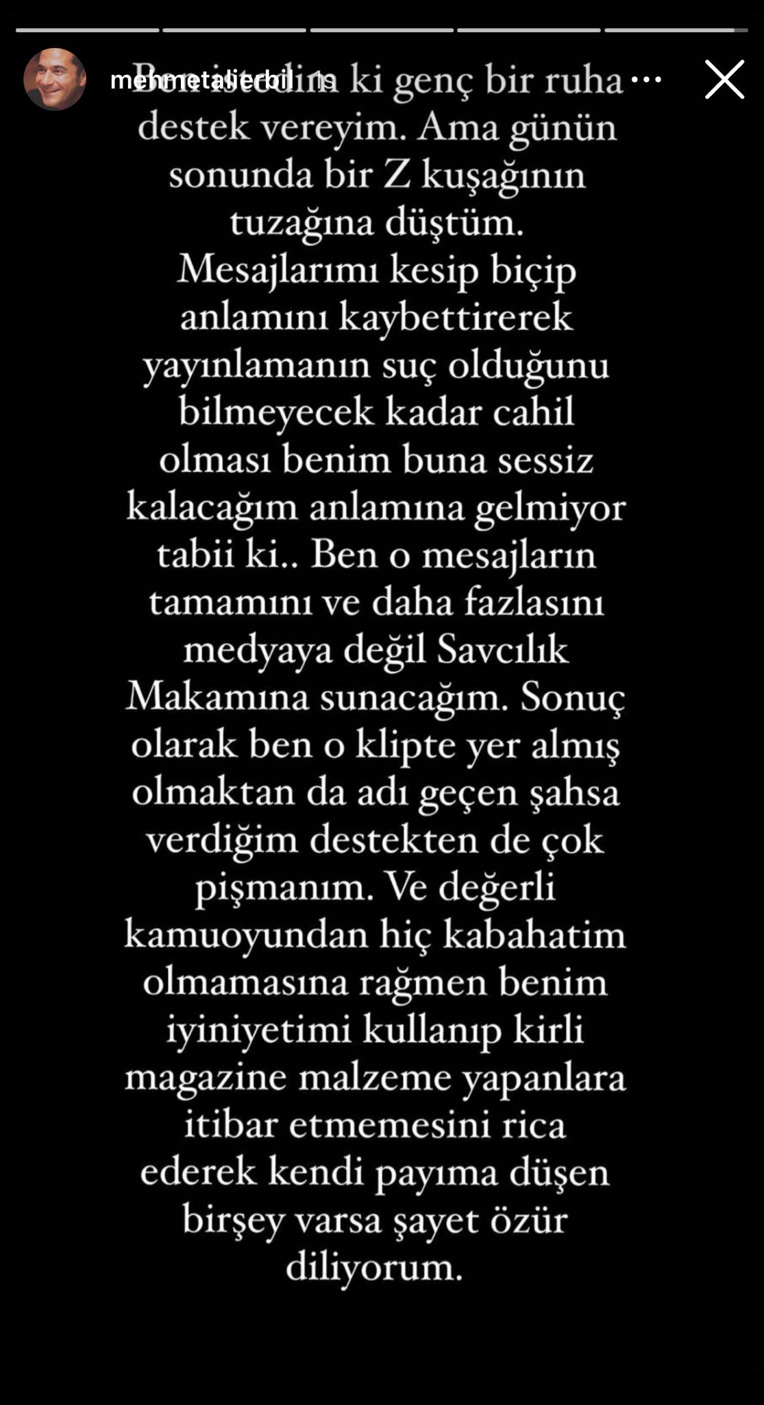 Mehmet Ali Erbil’den hakkındaki taciz iddiasına yanıt: Z kuşağının tuzağına düştüm