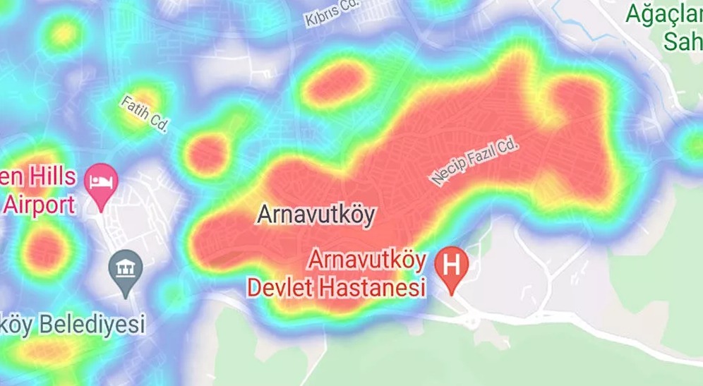 İstanbul'un yeni koronavirüs haritası: Bu ilçelerde yaşıyorsanız dikkat!