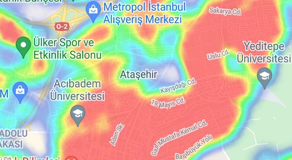 İstanbul'un yeni koronavirüs haritası: Bu ilçelerde yaşıyorsanız dikkat!