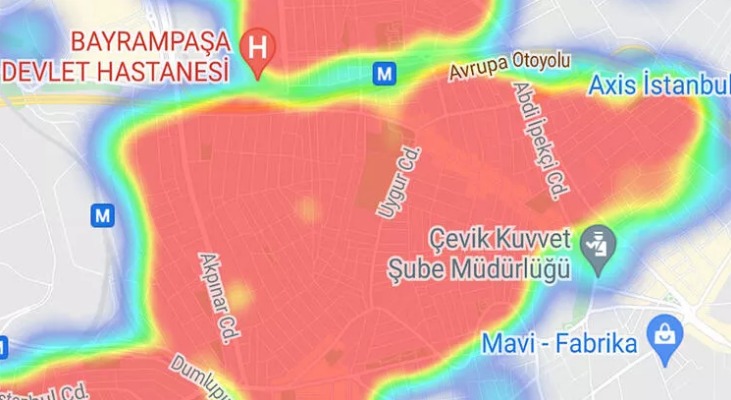 İstanbul'un yeni koronavirüs haritası: Bu ilçelerde yaşıyorsanız dikkat!