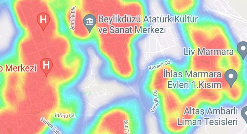 İstanbul'un yeni koronavirüs haritası: Bu ilçelerde yaşıyorsanız dikkat!