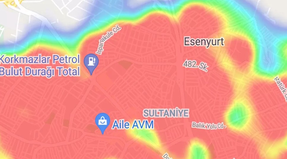 İstanbul'un yeni koronavirüs haritası: Bu ilçelerde yaşıyorsanız dikkat!