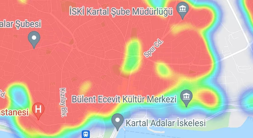 İstanbul'un yeni koronavirüs haritası: Bu ilçelerde yaşıyorsanız dikkat!