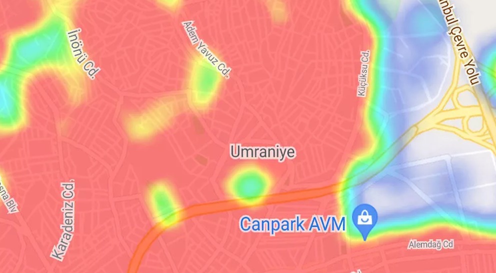 İstanbul'un yeni koronavirüs haritası: Bu ilçelerde yaşıyorsanız dikkat!