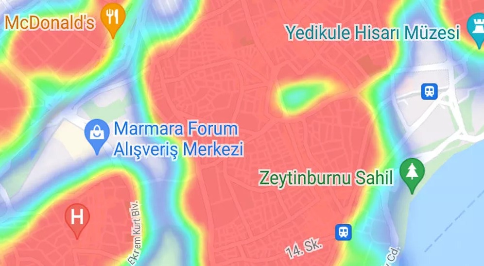 İstanbul'un yeni koronavirüs haritası: Bu ilçelerde yaşıyorsanız dikkat!