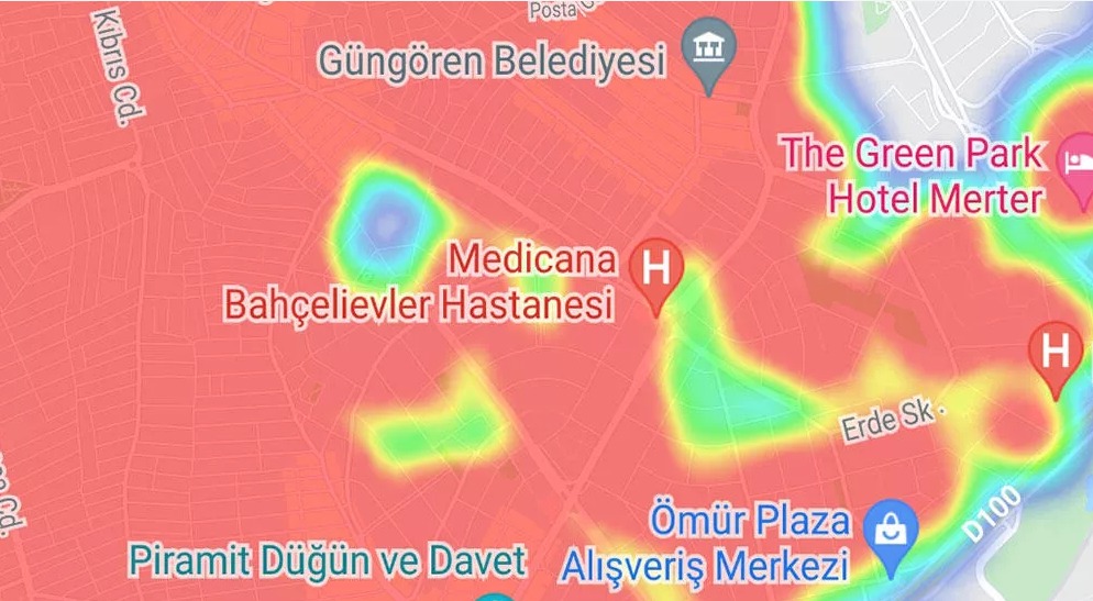 İstanbul'un yeni koronavirüs haritası: Bu ilçelerde yaşıyorsanız dikkat!