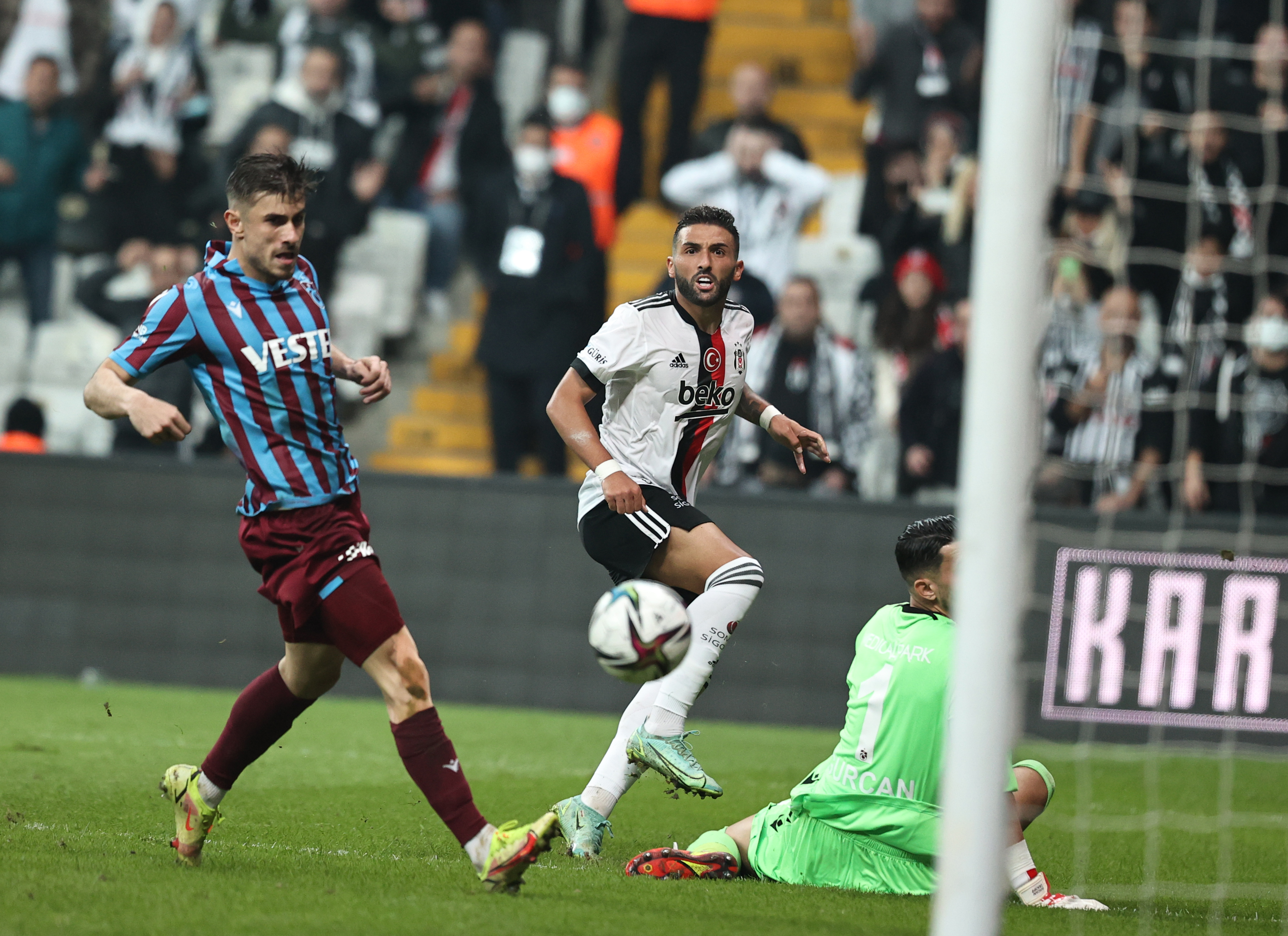 Trabzonspor, son saniyede Beşiktaş'ı yendi! Beşiktaş 1-2 Trabzonspor