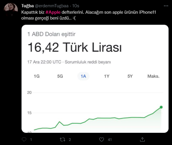 Sosyal medyada Apple zammına tepkiler: 'Muhtemelen son telefonuma bakıyorum'