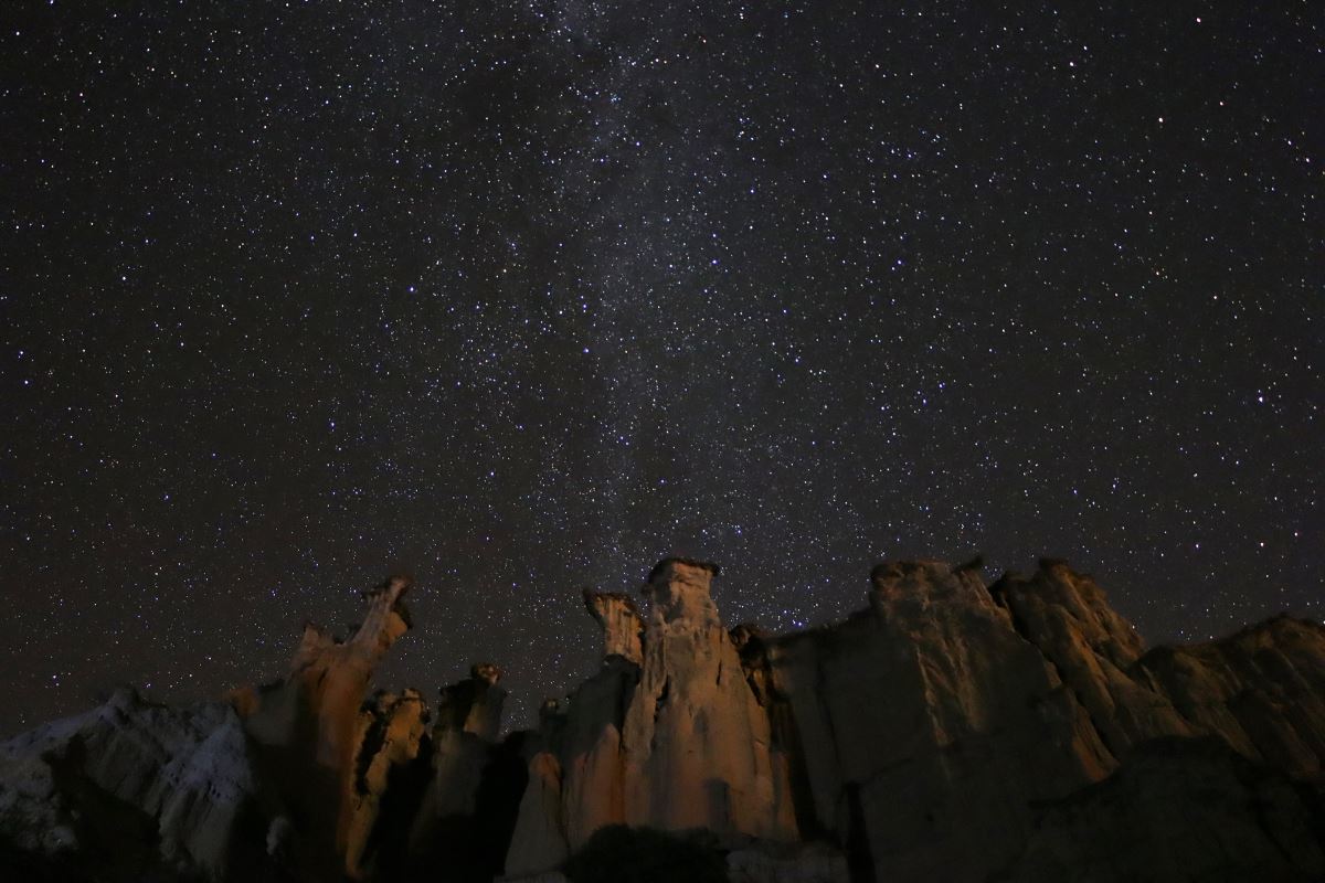 Perseid meteor yağmurunu gözlemlemek için "Astrofest Gürpınar"da buluştular