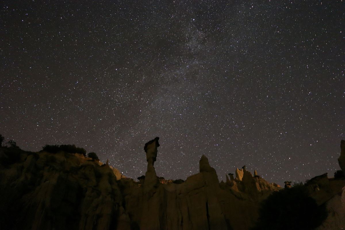 Perseid meteor yağmurunu gözlemlemek için "Astrofest Gürpınar"da buluştular