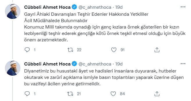 Cüppeli Ahmet, milli voleybolcu Ebrar Karakurt'u hedef aldı: Başımıza ne işler açacak