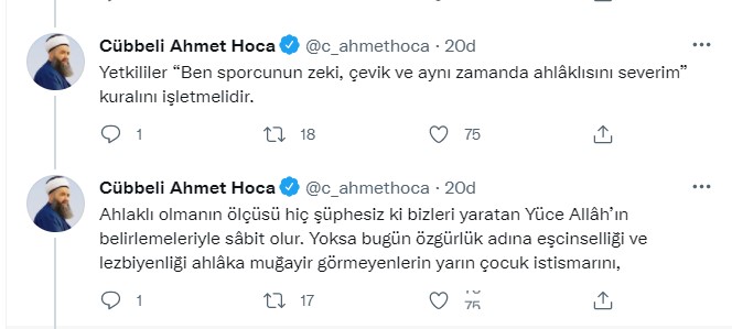 Cüppeli Ahmet, milli voleybolcu Ebrar Karakurt'u hedef aldı: Başımıza ne işler açacak