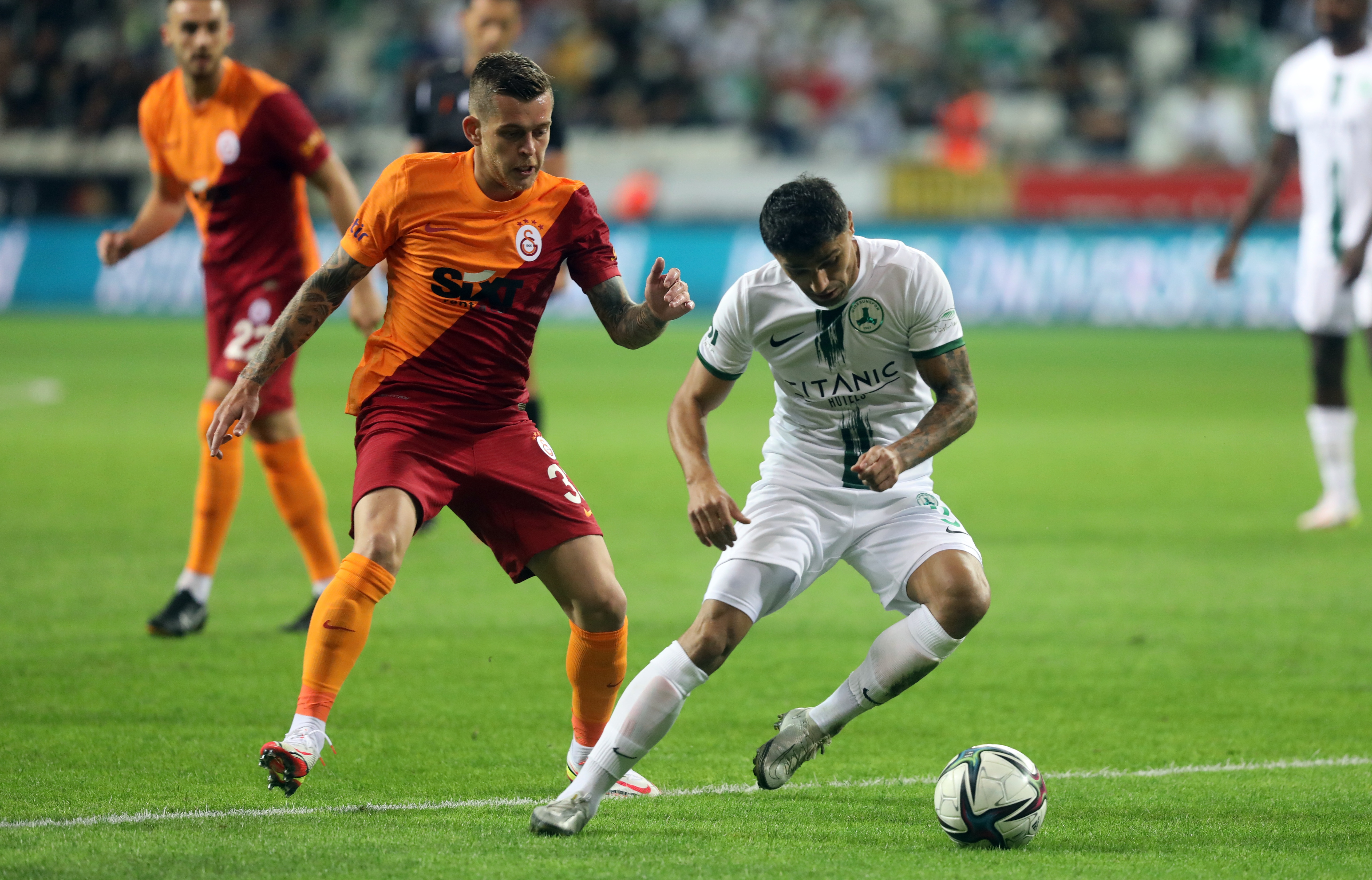 Galatasaray Giresunspor'u mağlup etti! Giresunspor 0-2 Galatasaray