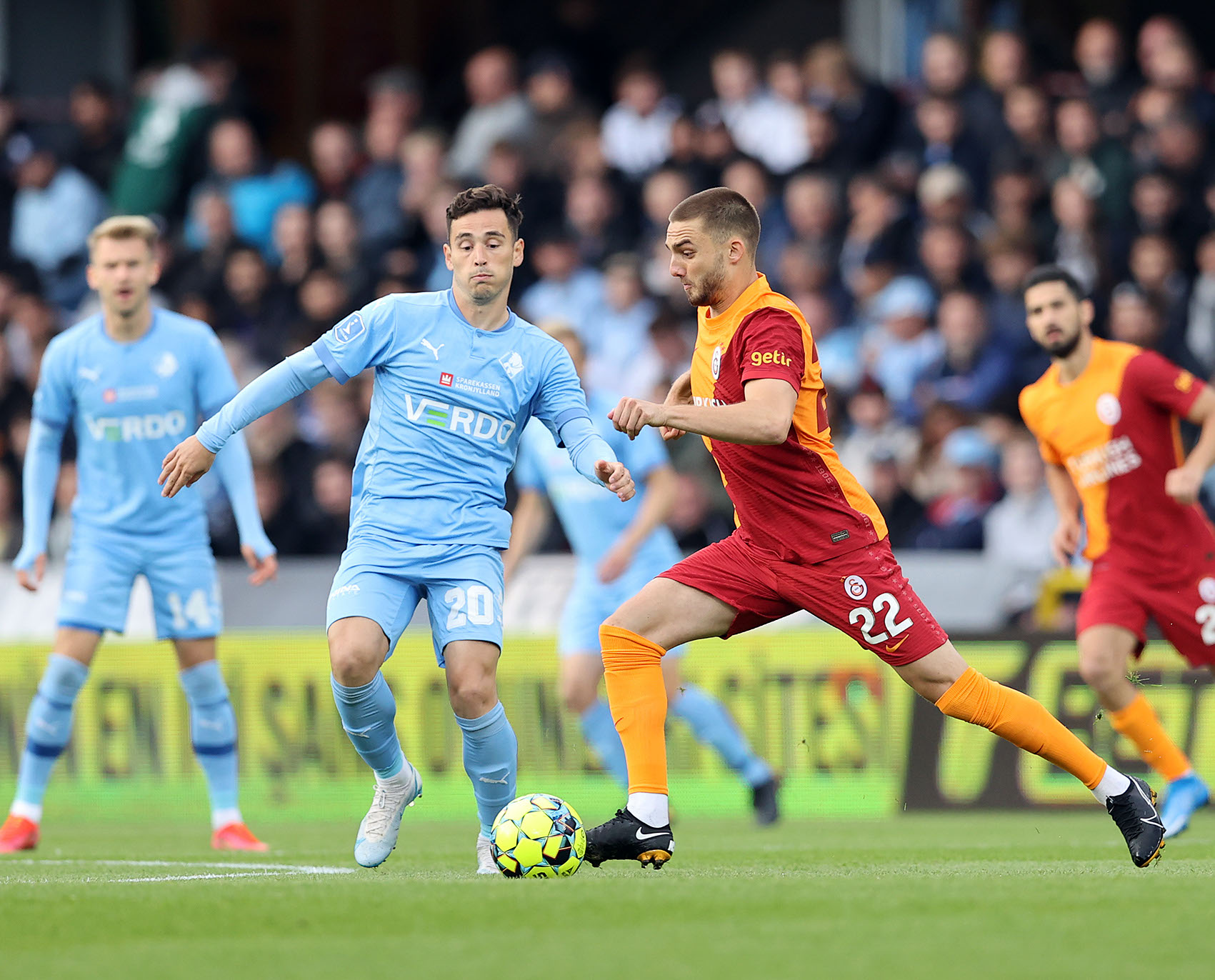 Galatasaray, Randers ile 1-1 berabere kaldı