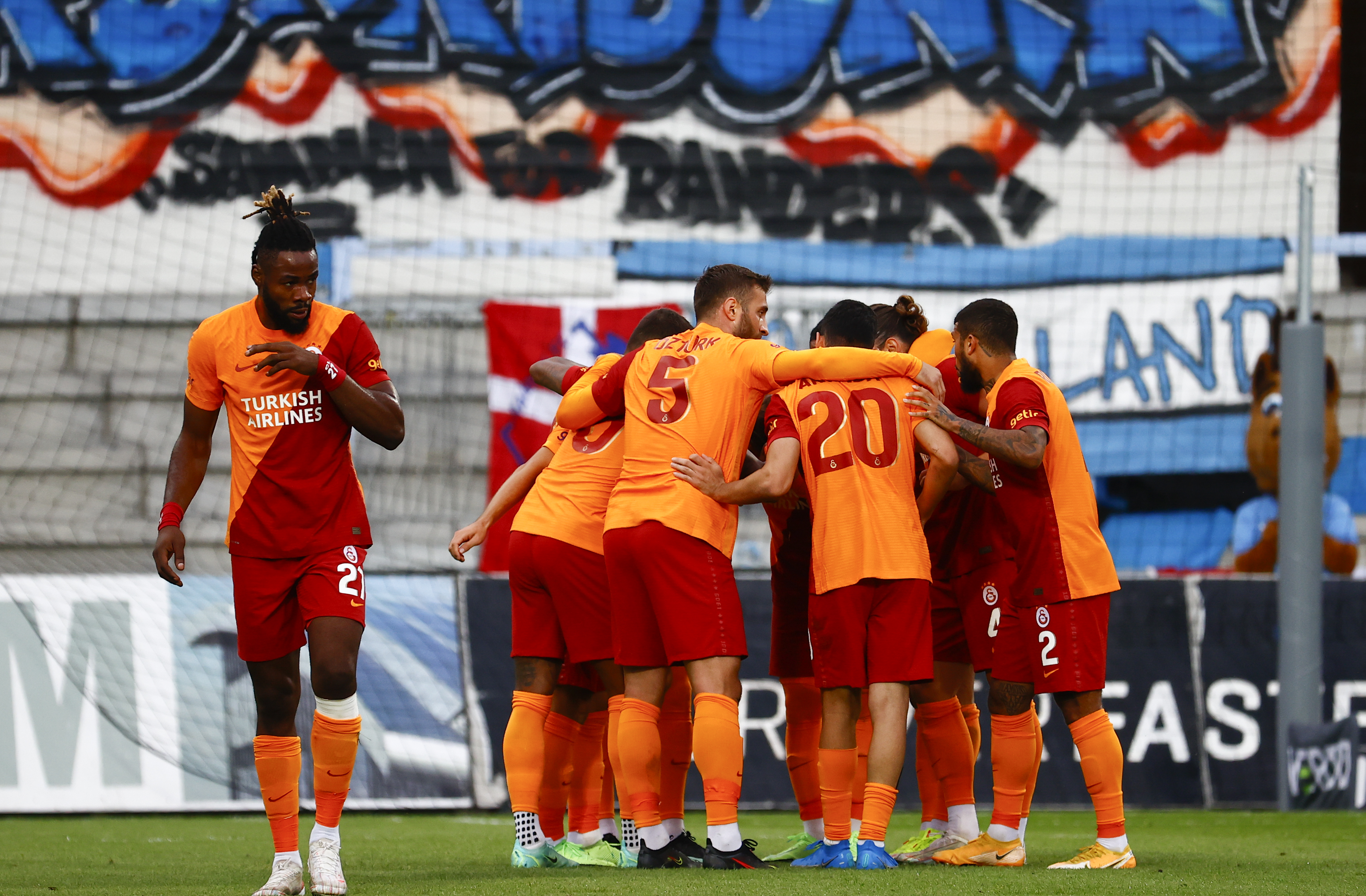 Galatasaray, Randers ile 1-1 berabere kaldı