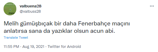 Fenerbahçe maçında spiker Melih Gümüşbıçak'ın, Mesut Özil'i eleştirmesine taraftar tepki gösterdi