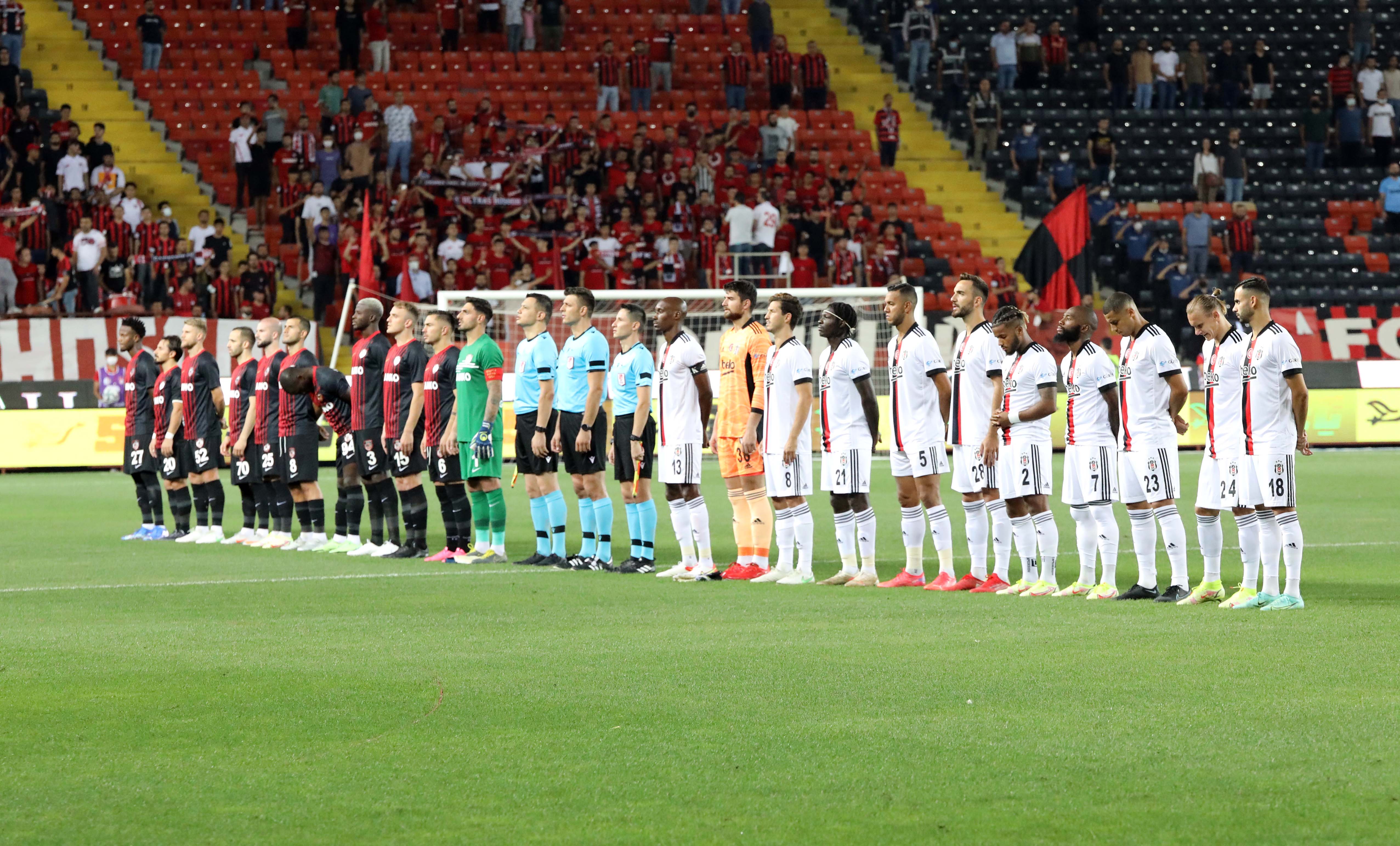 Beşiktaş Gaziantep'e takıldı | 0-0