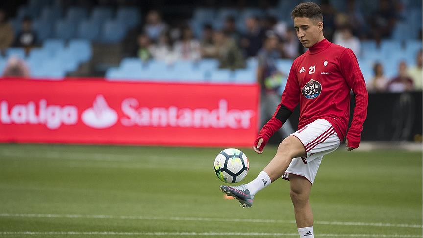 Celta Vigo'da forma giyen Emre Mor, Fatih Karagümrük ile anlaştı