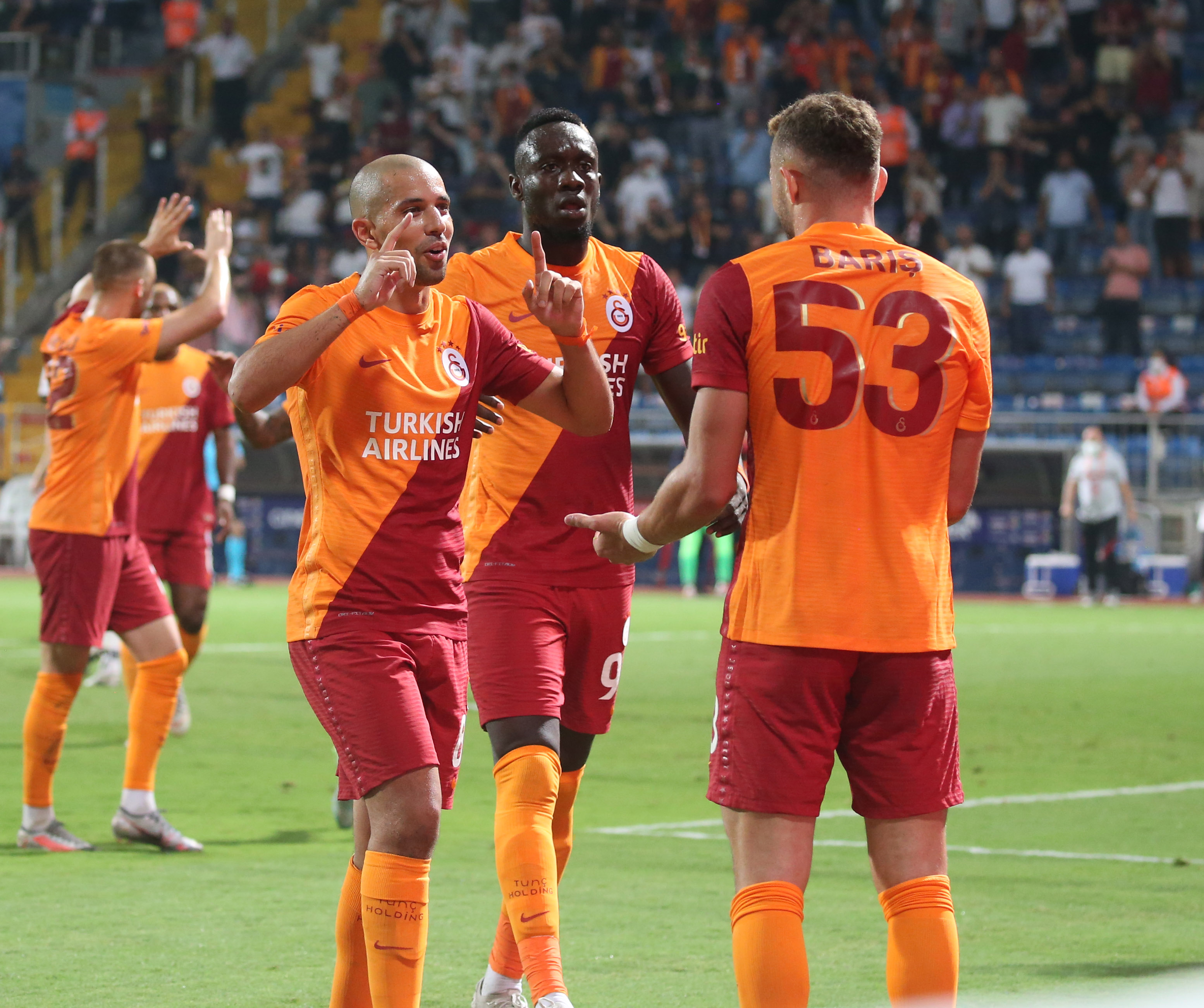 Galatasaray, Randers'ı eleyerek gruplara kalmayı başardı! 2-1