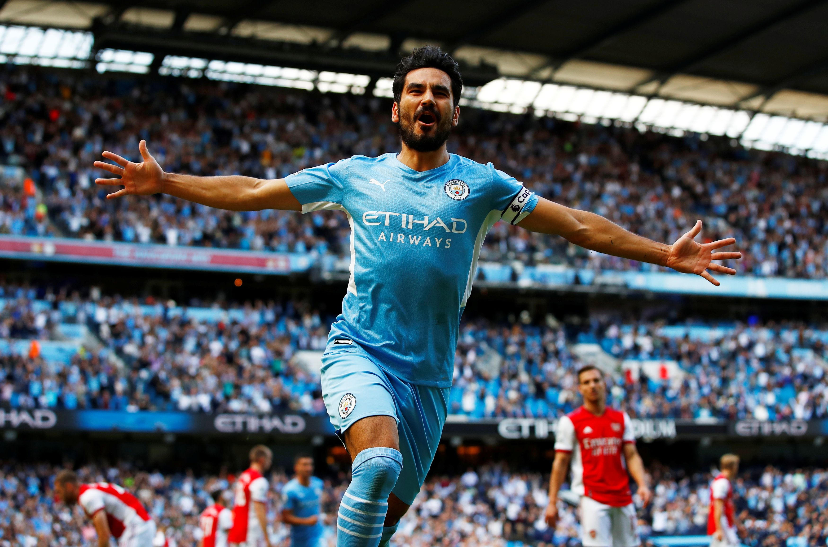 Manchester City, Arsenal'i  farka boğdu | 5-0