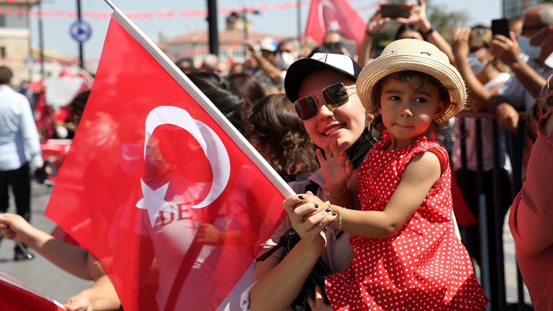 30 Ağustos Zafer Bayramı coşkuyla kutlandı