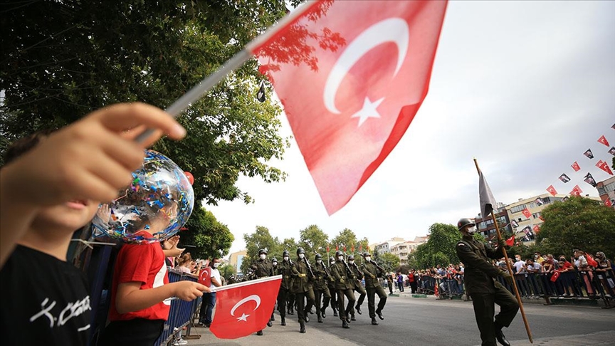 30 Ağustos Zafer Bayramı coşkuyla kutlandı