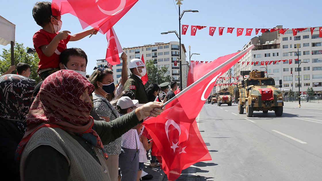 30 Ağustos Zafer Bayramı coşkuyla kutlandı