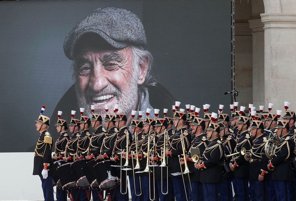 Fransız aktör Jean-Paul Belmondo için ulusal tören düzenlendi