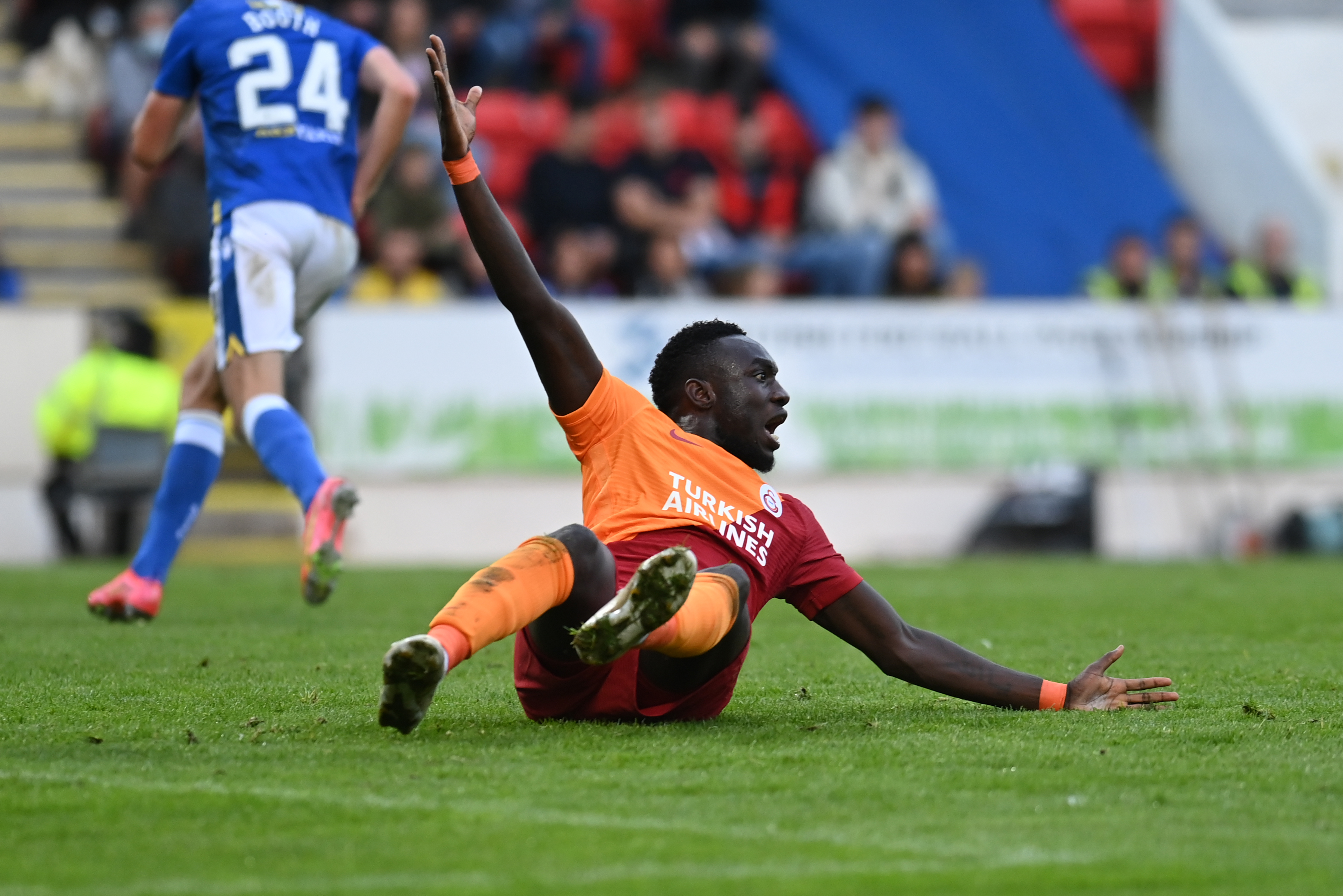 Galatasaray'ın Alanyaspor maçı kadrosunda Mbaye Diagne yer almadı