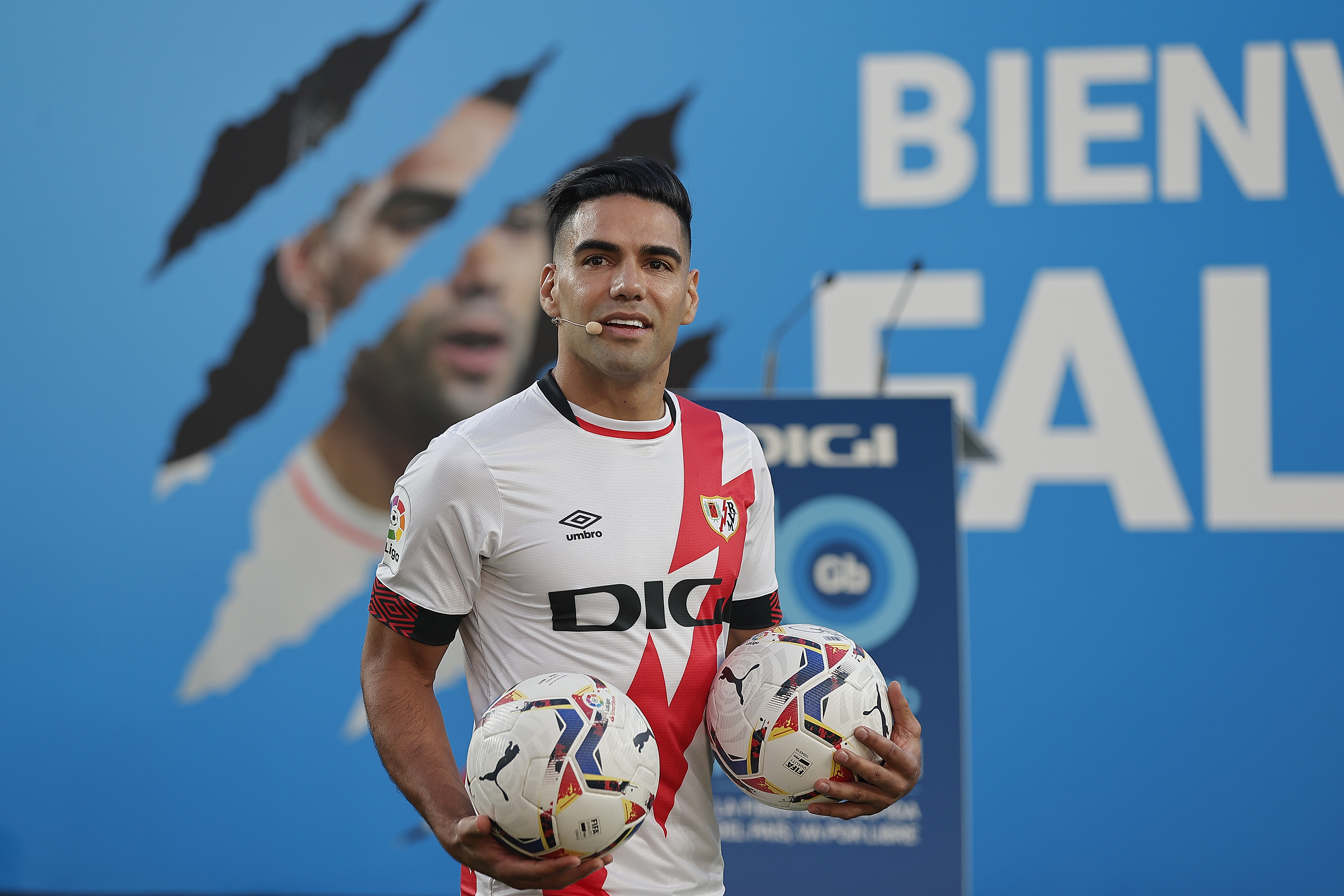 Radamel Falcao, Rayo Vallecano'da gollerine devam ediyor